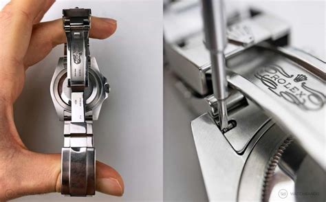 rolex strap adjustment